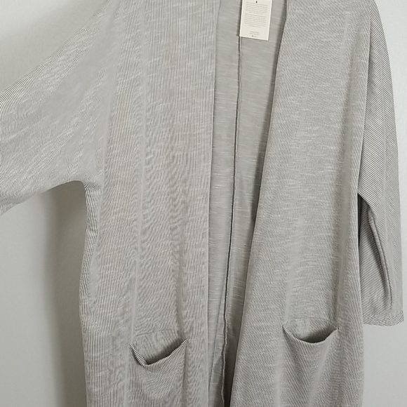 Cardigan Donni Sandwash Ribbed Cardigan Coat OSFA - Picture 4 of 12